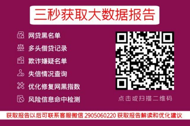 早知数据-网贷信用便捷查询系统_早知数据_第3张